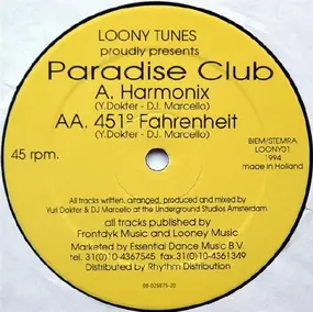 Paradise Club - Harmonix / 451* Fahrenheit