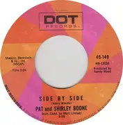 7inch Vinyl Single - Pat Boone And Shirley Boone - Side By Side / The Hawaiian Wedding Song