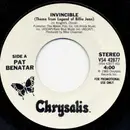 7inch Vinyl Single - Pat Benatar - Invincible (Theme From The Legend Of Billie Jean)