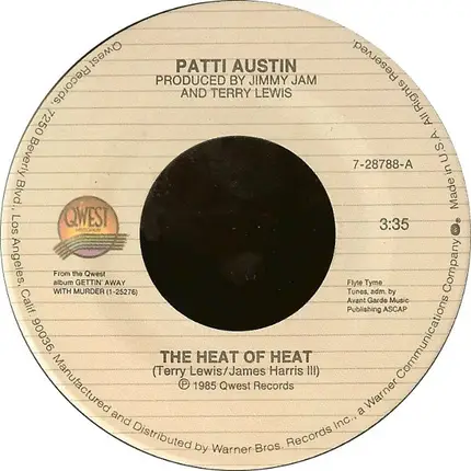 Patti Austin - The Heat Of Heat