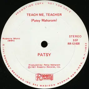 Patsy - Teach Me, Teacher / Settle For 2nd Best