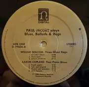 LP - Paul Jacobs - Plays Blues, Ballads & Rags