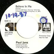 Paul Janz - Believe In Me
