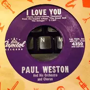 Paul Weston And His Orchestra - I Love You