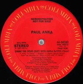 Paul Anka - Gimme The Word