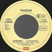 7inch Vinyl Single - Paveier - Alles Okay (... Am Baggersee)