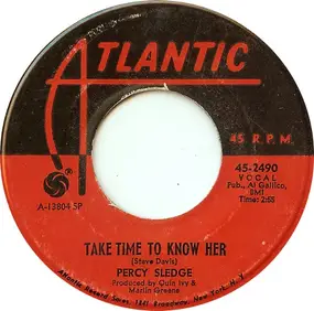 Percy Sledge - Take Time to Know Her