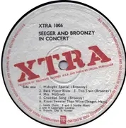 LP - Seeger & Broonzy - Seeger & Broonzy In Concert