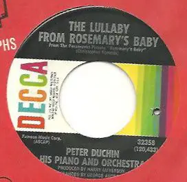 Peter Duchin - The Lullaby From Rosemary's Baby