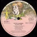 Double LP - Peter Gabriel - Plays Live