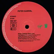 Double LP - Peter Gabriel - Plays Live