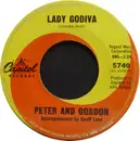 7inch Vinyl Single - Peter & Gordon - Lady Godiva / Morning's Calling