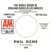 Phil Ochs - My Life / The World Began In Eden And Ended In Los Angeles