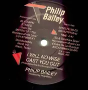 12'' - Philip Bailey - I will no wise cast you out - PROMO