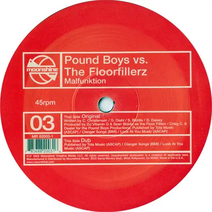 Pound Boys vs. The Floorfillerz - Malfunktion