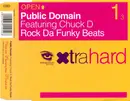 CD Single - Public Domain Featuring Chuck D - Rock Da Funky Beats