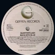 LP - Quarterflash - Back Into Blue