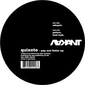 QUIXOTE - PAP AND FICKLE EP