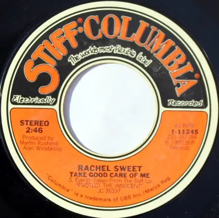 Rachel Sweet - Lovers' Lane