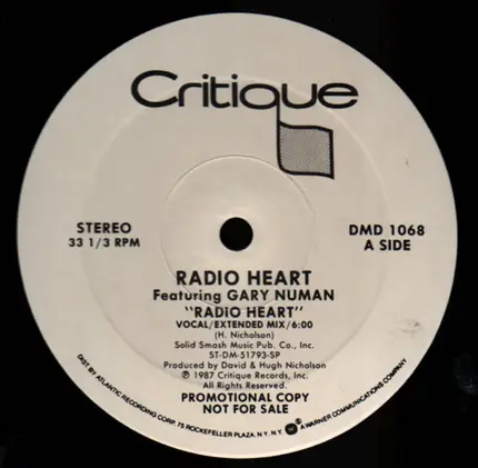 Radio Heart Featuring Gary Numan - Radio Heart