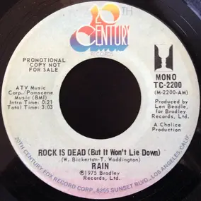 Ra:in - Rock Is Dead (But It Won't Lie Down)