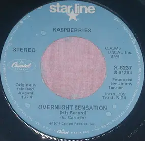 The Raspberries - Overnight Sensation (Hit Record)