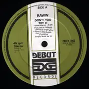 12'' - Raww - Don't You Try It