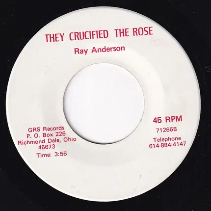 Ray Anderson - Silver Bridge Disaster / They Crucified The Rose