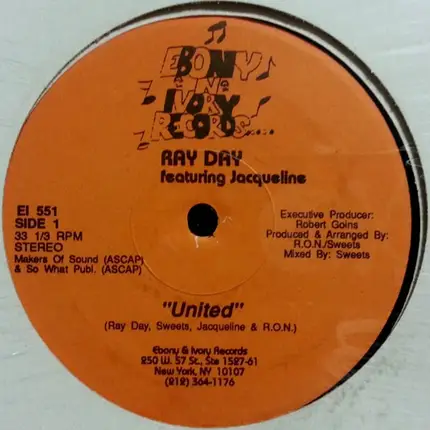 Ray Day Featuring Jacqueline / Headless Horseman - United / The Beat Goes On