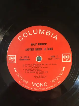 Ray Price - Another Bridge to Burn