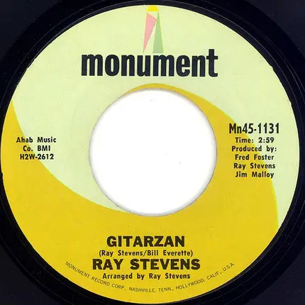 Ray Stevens - Gitarzan / Bagpipes - That's My Bag