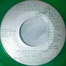 7inch Vinyl Single - Razzy Bailey - Too Old To Play Cowboy - Green Vinyl