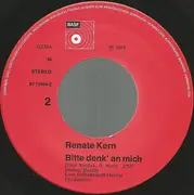 7inch Vinyl Single - Renate Kern - Wenn Du Gehst