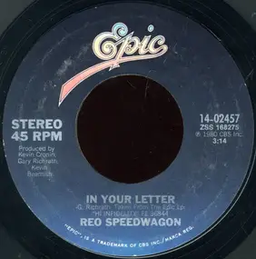 REO Speedwagon - In Your Letter