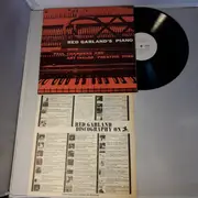 LP - Red Garland With Paul Chambers And Art Taylor - Red Garland's Piano - Mono,promo,+insert