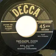 Rex Allen With The Nashville Dixielanders - Jambalaya / Two-Faced Clock