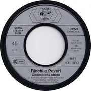 7inch Vinyl Single - Ricchi E Poveri - Cocco Bello Africa