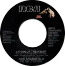 7inch Vinyl Single - Rick Springfield - Affair Of The Heart / Human Touch