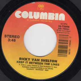Ricky Van Shelton - Keep It Between The Lines