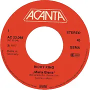 7'' - Ricky King - Maria Elena / Geisterreiter