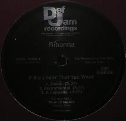 Rihanna - If It's Lovin' That You Want