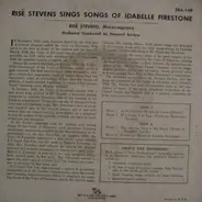 Risë Stevens - Risë Stevens Sings Songs Of Idabelle Firestone