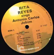 LP - Rita Reys - Sings Antonio Carlos Jobim