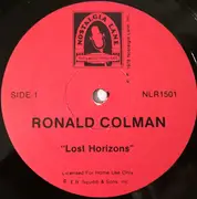 LP - Ronald Colman - Hollywood Immortals On Radio From Nostalgia Lane