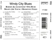 CD - Robert Lockwood Jr. • Otis Rush • Mighty Joe Young • Roosevelt Sykes - Windy City Blues