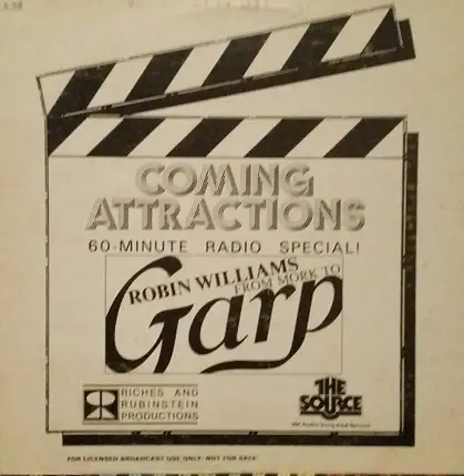 Robin Williams - Coming Attractions From Mork to Garp