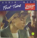 7'' - Robin Beck - First Time - Paper Labels