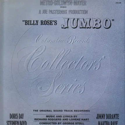 Rodgers, Hart, Doris Day, Stephen Boyd, .. - Jimmy Rose´s Jumbo