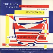 LP - Sessions / Harris / Schuman - The Black Maskers / Symphony No. 3 / American Festival Overture