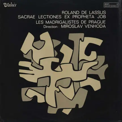 Roland de Lassus - Sacrae Lectiones Ex Propheta Job